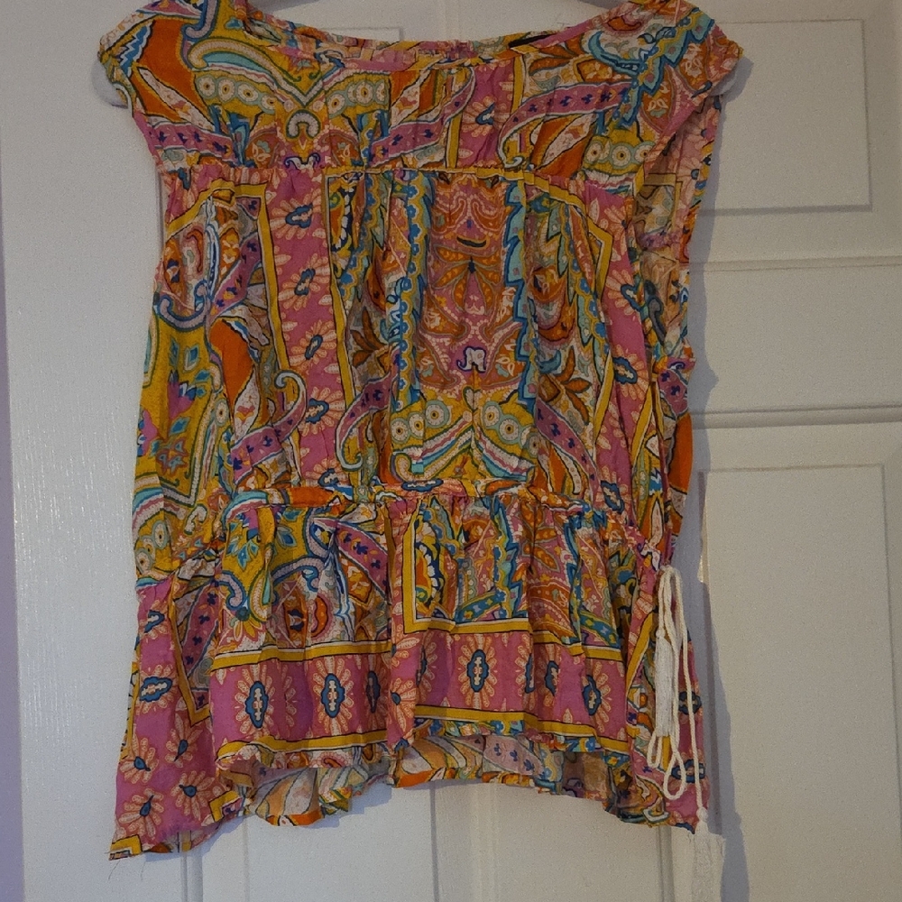 Rachel Zoe Paisley Blouse